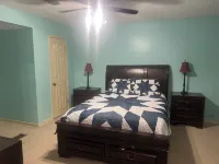 Secluded Private  4-bedroom house with WiFi, AC pool/hot tub/bar Gulfport
