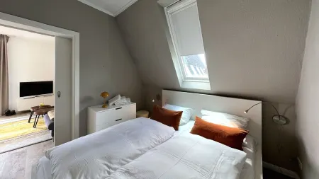 Vogelsang with Balcony and View over Borkum Отели рядом с достопримечательностью «Insel-Camping-Borkum»