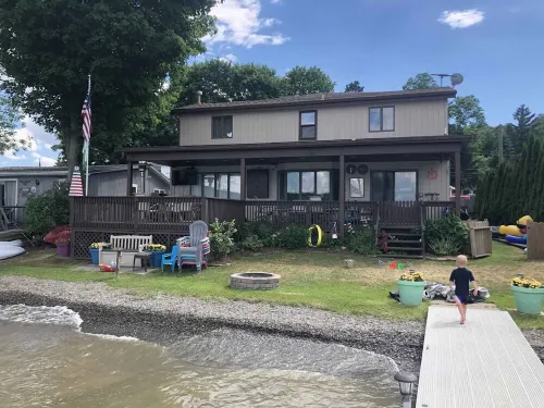 UPDATED YEAR ROUND LAKE HOUSE