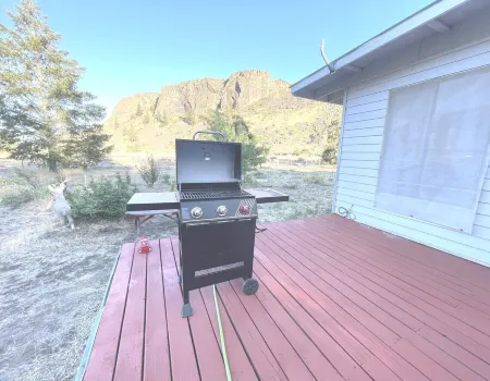 Cabin by River Off the Grid.