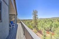 Mtn Views & Gas Fire Pit: Luxe Pine Escape! - 3-Star