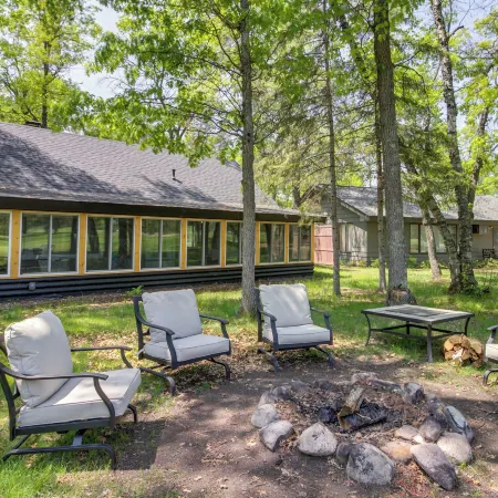 1 Mi to Beach & Lake: Breezy Point Cabin w/ Yard!