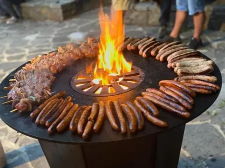 Castle in Ferrières with Pond Garden