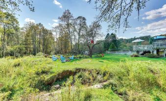 Home on 1 Acre with Large Deck and Yard in Parksville!