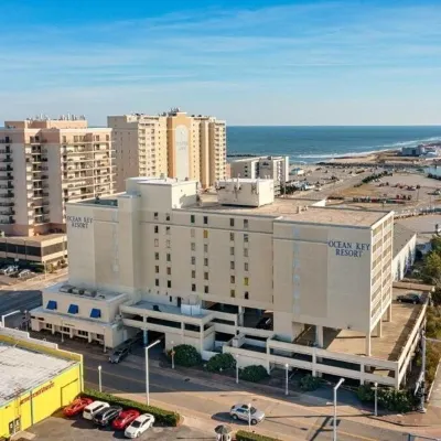 The Ocean Key Virginia Beach Resort Hotels near Croatan Beach