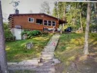 Charming 2-Bedroom Cottage Lake Property with Kayaks Firepit and Great Fishing!