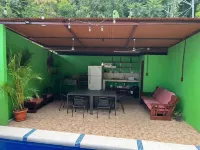 Luxury villa steps from secluded beach with AC and pool in Puntarenas Province