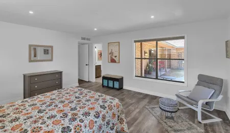 Peaceful retreat on a quiet cul de sac.