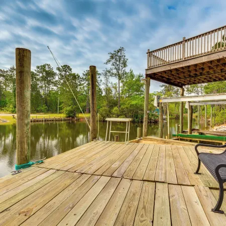Bayou la Batre Stilted House on Snake Bayou!