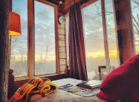 Rustic Container Cabin on Beautiful Farm - Near Ark & Bourbon Trail Hotels in Owen County