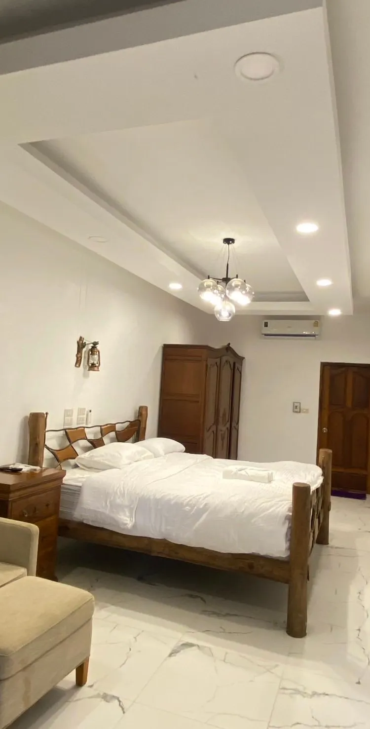 ห้องดีลักซ์ที่มีลานระเบียง(เตียงคิงไซส์)