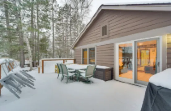 Waterfront Duluth Cabin w/ Deck & River View!