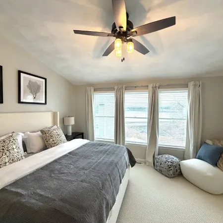 Serene Waterfront 2-Bedroom Townhome Steps from Main Street – East Greenwich