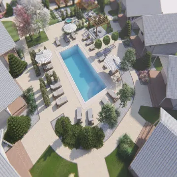 Holiday Homes with Pool and Jacuzzi