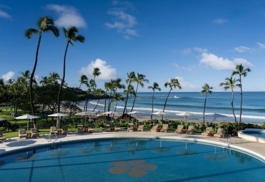 마우나 키 비치 전망