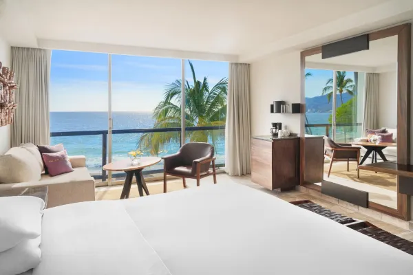 Ocean View King room at Hyatt Ziva Puerto Vallarta