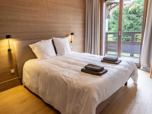 Apt Elegant with Balcony 5P/2Br – Megève Center