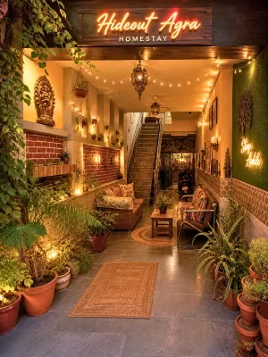 The Hideout Agra Garden Homestay - 11 Minutes to Taj - ห้องครัว