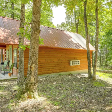 Near White River Fishing! Studio Cabin w/ Grill