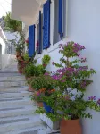 Alkistis Cozy by the Beach Apt. in Ikaria Island, Therma Ground Floor - parking