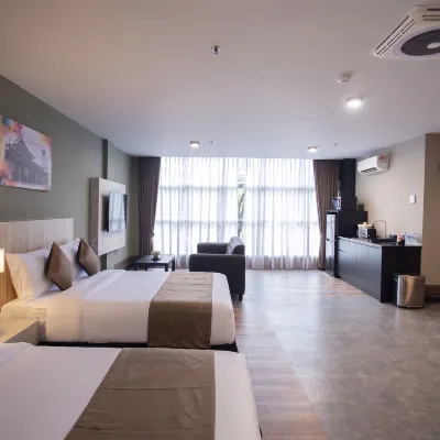 HOTEL VALYA MELAKA SENTRAL RIVERFRONT Отели рядом с достопримечательностью «Автостанция Melaka Sentral»
