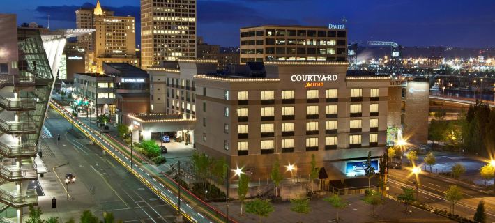 Courtyard Tacoma Downtown Hotels in Pierce County