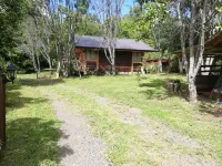 Wonderful Rustic Cabin 2, with Native Logs, on the Banks of the Trancura River
