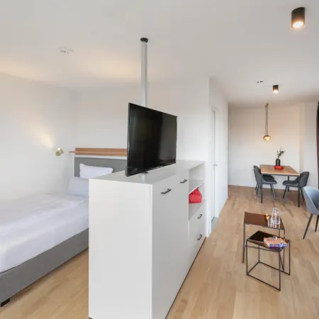 Brera Serviced Apartments Frankfurt West Отели рядом с достопримечательностью «Аквапарк "Ребштокбад"»