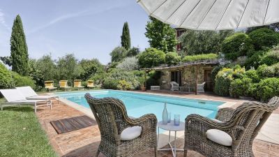 Outdoor Swimming Pool Le Macchie 8 in Parrano Photo