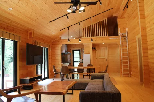 Iki New Log House - บังกะโล
