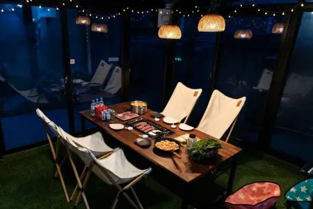 Gyeongju New Bomun Pool Villa Отели рядом с достопримечательностью «Бомун-Лейк-Курорт»