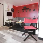 Cinema apartment with home cinema and garage
