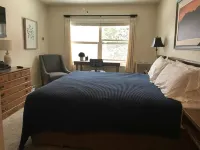 Family condo, walk to ski area, private fishing pond and playground