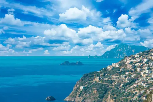 Raphael House, terrace with solarium and sea view