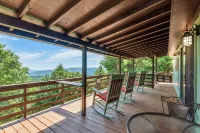 cabin off the Blue Ridge Parkway in Jefferson NC
