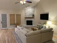 Poolside Bliss! Private Beach! Renovated home w/ pool & 5 min cart ride to beach