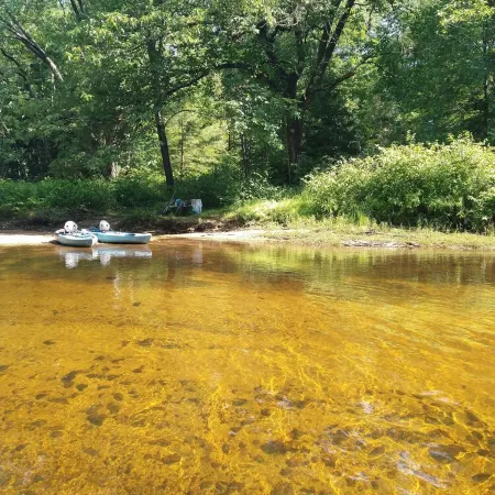 Cozy 4 season waterfront cottage in the white mountains on the bearcamp river!