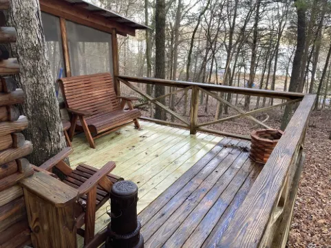 Little Piney Cabin at the Foothills of Petit Jean Mt Close Petit Jean State Pk.