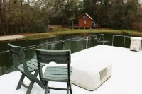 A Shore Bet 36' Vintage Houseboat.
