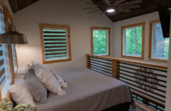 Tech Time: Secluded Treehouse Overlooking Creek