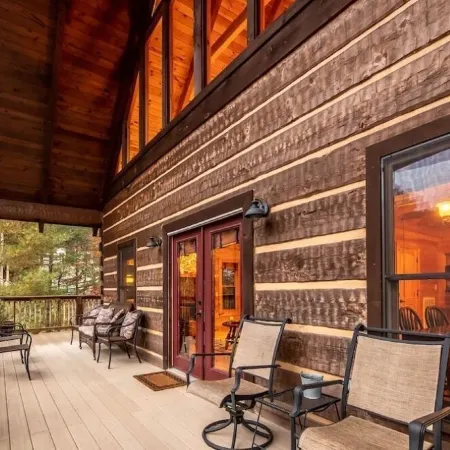 Kallithea ~ Modern rustic luxury on the peaceful side of the Smokies!