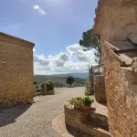 Mascagni farmhouse among the olive trees and the Tuscan hills in the Val d'Orcia Hotels near Monastero di Sant'Anna in Camprena