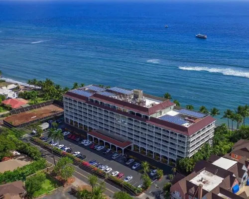 Lahaina Shores 406 Beach Front Mountain View Hotels in Lahaina