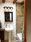 Cozy Casa Carmelita features a Brilliant Kiva Fireplace, Unique Patio & Hot Tub!