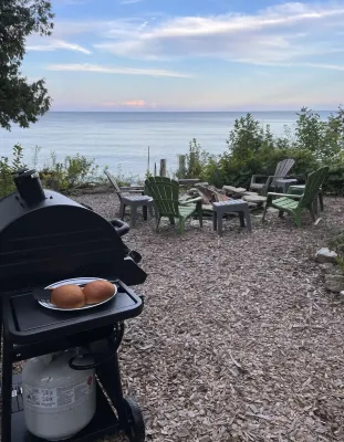Beachfront House w/ Wi-Fi on Amazing Lake Michigan Site! Close to Sturgeon Bay