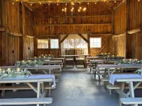 A-Frame Cottage with Creek, Barn, Game Room, Fire Pit, Hot Tub, Sleeps 10