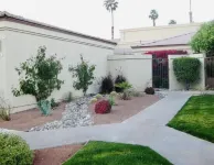 Stunning elevated mountain and lake views at Palm Valley Country Club!