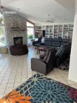 Spacious 3 BR 2 Bath  House On Deep Canal With Screened Heated Pool