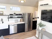 Cozy Riverfront cabin in Lux RV Resort w/ beautiful views in lovely South Weber Hotels in Uintah
