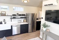 Cozy Riverfront cabin in Lux RV Resort w/ beautiful views in lovely South Weber